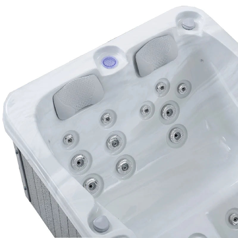 Palm Spas DUAL LOUNGER 3 seat 13amp Hot Tub – American Balboa