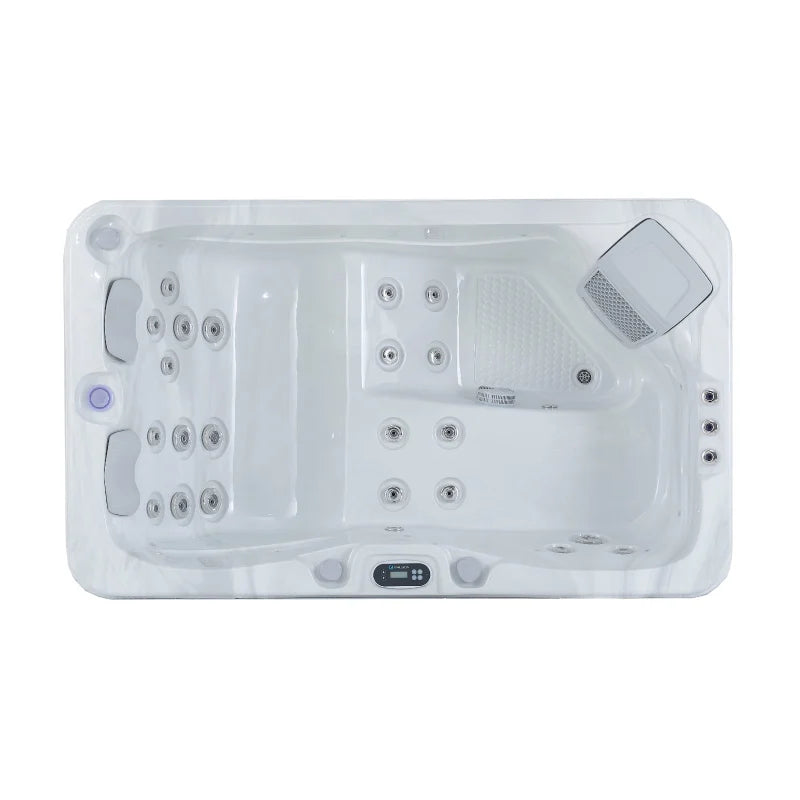 Palm Spas DUAL LOUNGER 3 seat 13amp Hot Tub – American Balboa