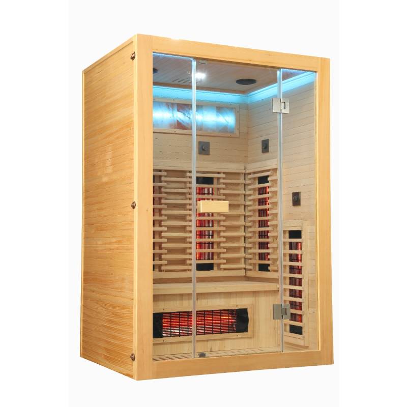 HotBox2 Indoor Infrared Sauna 2 Seater 13 AMP