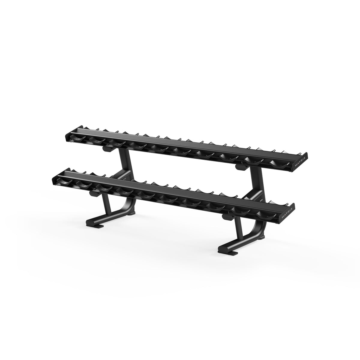 Matrix 10-Pair Pro-Style Dumbbell Rack