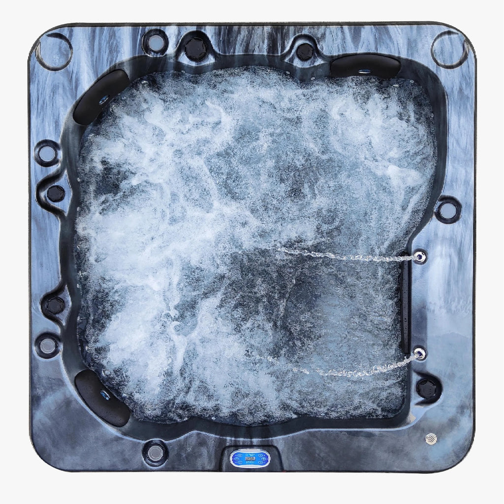 Palm Spas Happy Luxury Hot Tub 5 Seat With Twin Lounger Hot Tub With Balboa Controls And Heater