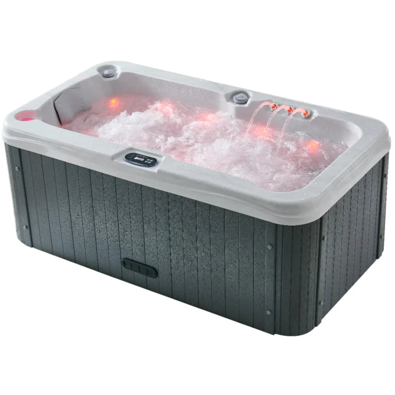 Palm Spas Value 1 Luxury Hot Tub 1 Lounger Seat – American Balboa Components