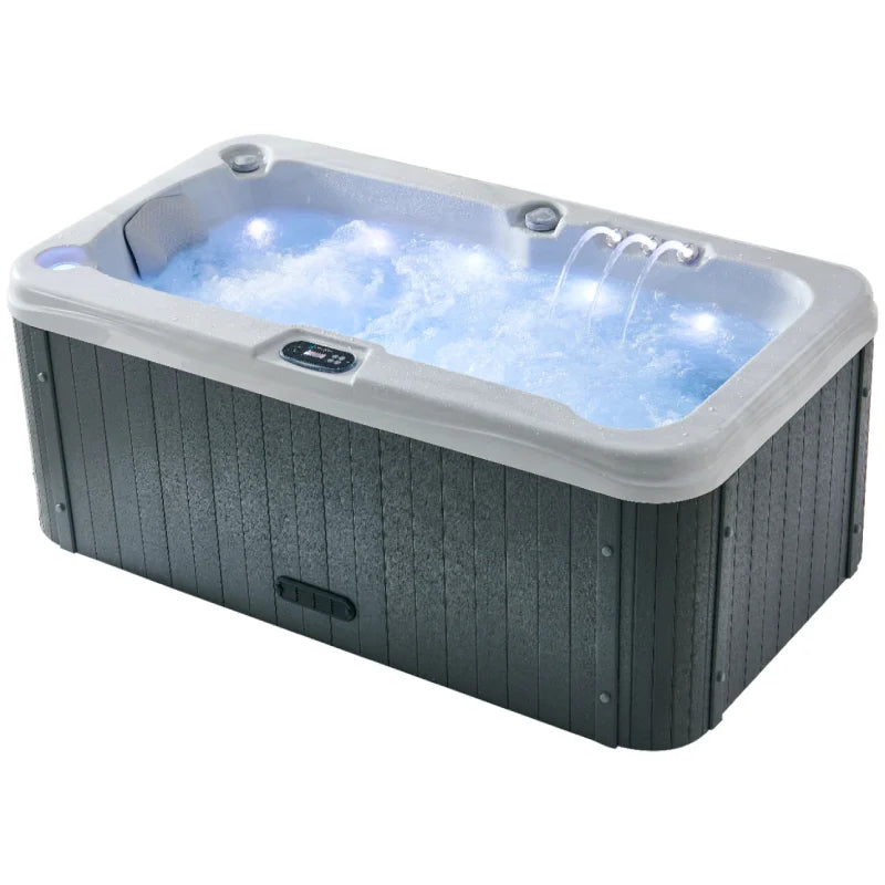 Palm Spas Value 1 Luxury Hot Tub 1 Lounger Seat – American Balboa Components