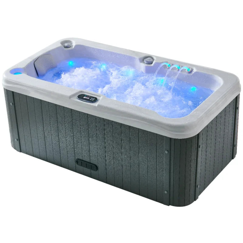 Palm Spas Value 1 Luxury Hot Tub 1 Lounger Seat – American Balboa Components